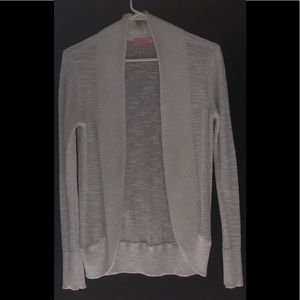 White Lilly Pulitzer Cardigan in size S